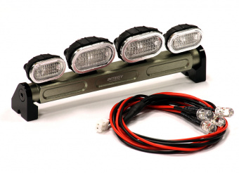Подсветка LED (4) на крышу (оруж) для моделей 1/10, 1/8, 1/5
