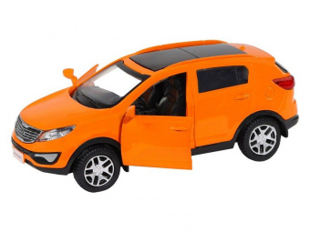Машина ''АВТОПАНОРАМА'' KIA SPORTAGE R, оранжевый, 1/39, инерция, в/к 17,5*12,5*6,5 см