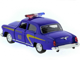 Машина ''АВТОПАНОРАМА'' инерц. ГАЗ-21 (милиция) 1/43, в/к 14*7*5,5 см