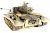 Радиоуправляемый танк Taigen 1:16 M26 Pershing Snow Leopard PRO 2.4 Ghz (пневмо)