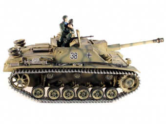 Радиоуправляемый танк Taigen 1:16 SturmgeschutzIIIausf.gsd.kfz. HC 2.4 Ghz (ИК)