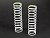 Пружины для амортизаторов 65мм светло-зеленые (31gf/mm) 2шт