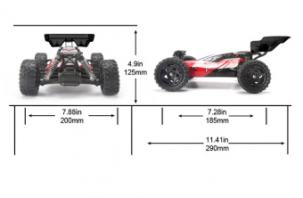 Радиоуправляемый багги 1:16 Remo Hobby DINGO Brushed 4WD 2.4Ghz RTR