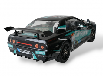Радиоуправляемая машина для дрифта Remo Hobby RACING & DRIFT (черно-зеленая) 4WD 2.4G 1/14 RTR
