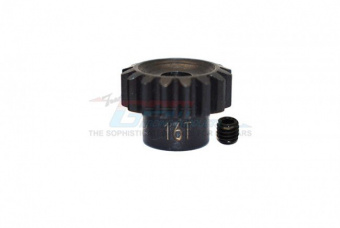 Шестерня GPM из высокоуглеродистой стали 16T 1Mod SCX6016TS-BK