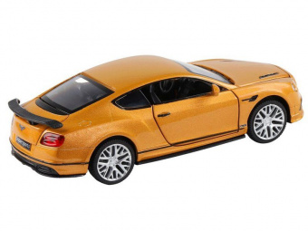 Машина ''АВТОПАНОРАМА'' Bentley Continental Supersports, оранжевый, 1/32, в/к 17,5*12,5*6,5 см