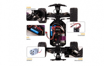 Радиоуправляемая трагги WLToys Super car 4WD RTR 1:12 2.4GHz