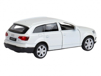 Машина АВТОПАНОРАМА Audi Q7, белый, 1/43, инерция, в/к 17,5*12,5*6,5 см