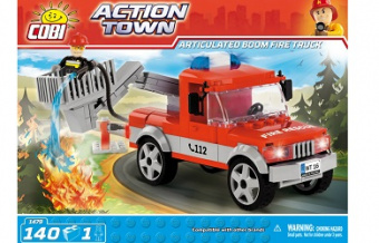 Articulated Boom Fire Truck