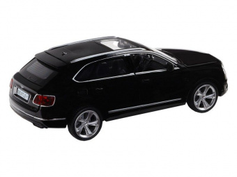 Машина ''АВТОПАНОРАМА'' Bentley Bentayga, черный, 1/34, свет, звук, инерция, в/к 17,5*13,5*9 см