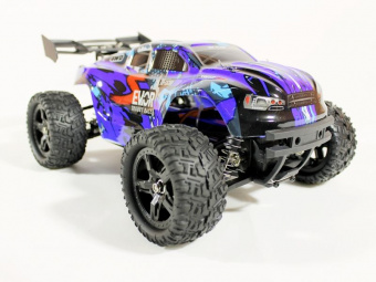 Радиоуправляемая трагги Remo Hobby S EVO-R Brushless (синяя) 4WD 2.4G 1/16 RTR