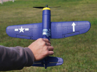 Радиоуправляемый самолет Volantex RC 761-8 F4U 400мм 2.4G 4ch LiPo RTF with Gyro