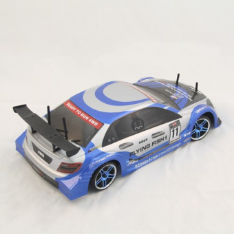Радиоуправляемый автомобиль для дрифта HSP Flying Fish 1 - 1:10 4WD - 94123P-12381 - 2.4G