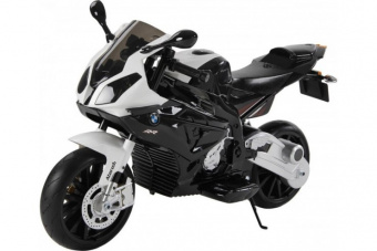 Детский электромобиль мотоцикл BMW S1000PR на аккумуляторе 12V цвет черный