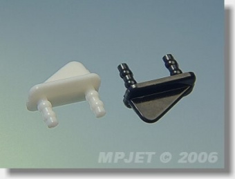 Костыль крыла малый, черный, MPJet, 2шт.