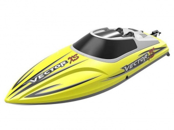 Радиоуправляемый катер Volantex RC 795-4 Vector XS желтый 2.4G RTR
