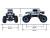 Р/У краулер Remo Hobby Jeeps (1072-SJ) 4WD 2.4G 1/10 RTR + Ni-Mh и З/У