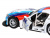 Машина ''АВТОПАНОРАМА'' BMW Z4 GT3, белый, 1/32, свет, звук, инерция, в/к 17,5*13,5*9 см