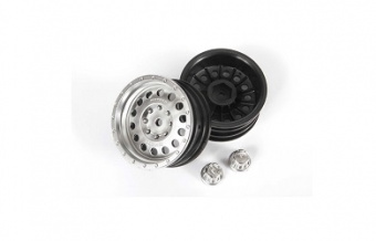 Диски колесные Axial 1:10 Method MR307 Hole 1.9 Wheels, 12mm Hex, Satin Silver