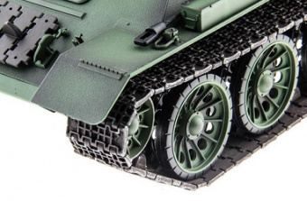 Радиоуправляемый танк Heng Long 1:16 T34-85 (зеленый) 2.4 Ghz (пневмо)