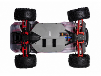 Радиоуправляемый монстр Remo Hobby Dinosaurs Master Brushless UPGRADE PLUS (красный) 4WD 2.4G 1/8 RTR