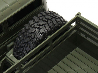 Радиоуправляемая машина WPL ГАЗ-66 грузовая (зеленая) 4WD 2.4G 1/16 KIT