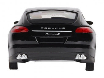 Машина ''АВТОПАНОРАМА'' Porsche Panamera S, черный, 1/32, свет, звук, инерция, в/к 17,5*13,5*9 см