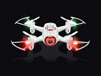 Р/У квадрокоптер Syma X22W-1 с FPV трансляцией Wi-Fi, камера 0,3 Мп, 2.4G RTF