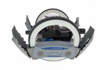 Радиоуправляемая боевая машина Keye Toys Space Warrior 2.4GHz (лазер, диски) Серый