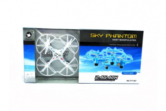 Радиоуправляемый квадрокоптер Happy Cow Sky Phantom RTF 2.4G Белый