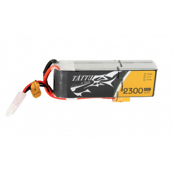 Аккумулятор Li-Po - 11.1В 2300мАч 45C (3S1P, EC3, XT60, Deans)