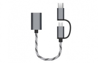 Кабель OTG Type C - Micro USB