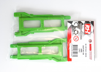 Рычаги пластиковые (удлиненные) для Remo Hobby 1/8 8037 (2024г), тюнинг, зеленые