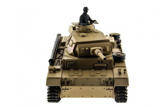 Радиоуправляемый танк Heng Long 1:16 Tauch Panzer III Ausf.H PRO 2.4GHz