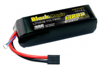 Аккумулятор Black Magic Li-pol 13000mAh, 30c, 2s1p, TRX Plug