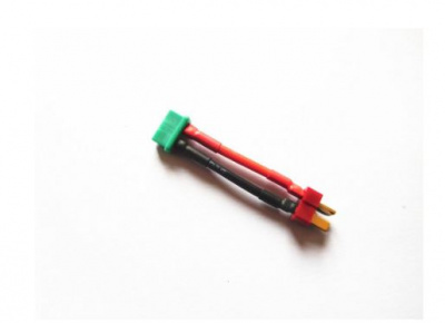 MPX Male to T-Plug Male 12awg 40mm