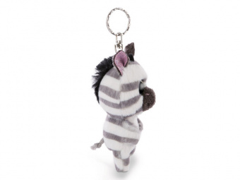 Мягкая игрушка NICI Зебра Манкалита, брелок 9 см