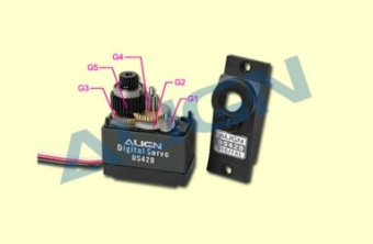 Шестерни Align G1, G2, G3, G4, G5 сервомашинки DS420