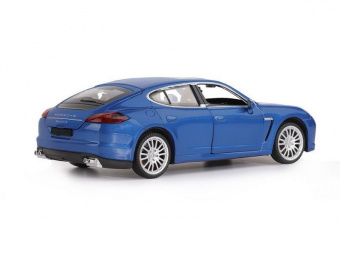 Машина ''АВТОПАНОРАМА'' Porsche Panamera S, синий, 1/24, свет, звук, в/к 24,5*12,5*10,5 см