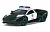 Машина Kinsmart Lamborghini Murcielago LP640 1:36 полиция, инерционная