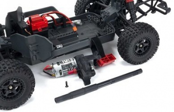 Шорт-корс ARRMA 1/10 SENTON 4X4 V3 MEGA 550 Brushed RTR (синий)