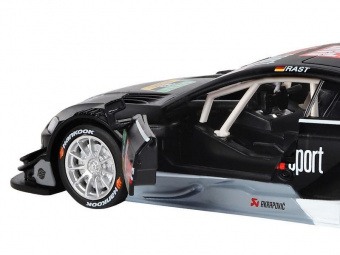 Машина ''АВТОПАНОРАМА'' Audi RS 5 DTM, черный матовый, 1/32, свет, звук, инерция, в/к 17,5*13,5*9 см