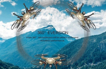 Радиоуправляемый квадрокоптер SYMA X8HW с барометром с FPV трансляцией Wi-Fi 2.4Ghz RTF