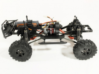 Р/У краулер Remo Hobby Trial Rigs Truck 4WD 2.4G 1/10 RTR (красный кузов) + NiMh и З/У