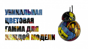 Робот Дроид Star wars на пульте управления