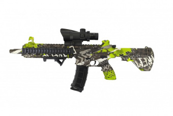 Автомат M416 стреляющий орбизами Зеленый