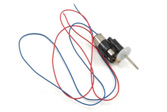Motor, motor mount, clockwise gear, 350mm wire (B-17, FW-190, P-38)
