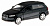 Машина АВТОПАНОРАМА Audi Q7, черный, 1/43, инерция, откр. двери, в/к 17,5*12,5*6,5 см