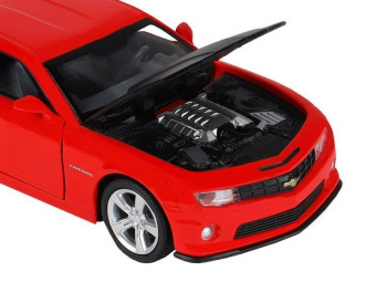 Машина ''АВТОПАНОРАМА'' Chevrolet Camaro SS, красный, 1/32, свет, звук, инерция, в/к 17,5*13,5*9 см