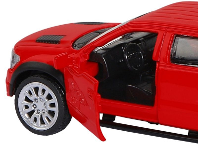 Машина АВТОПАНОРАМА Ford F-150 SVT Raptor-2, красный, 1/52, инерция, в/к 17,5*12,5*6,5 см
